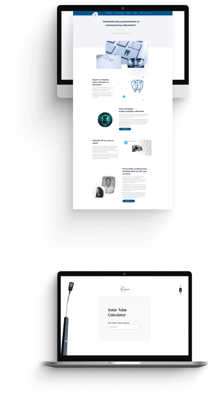 Webdesign Portfolio van De Social Guy